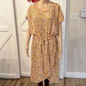 Yellow Flower Dress